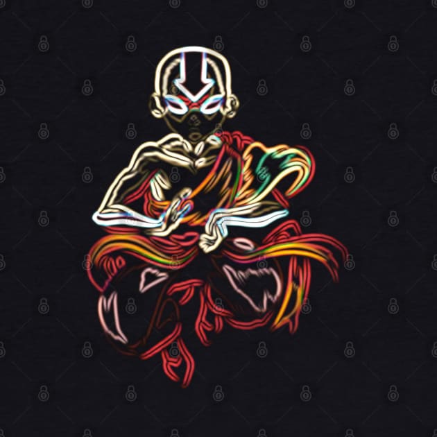 The Last Airbender Neon by enchantingants